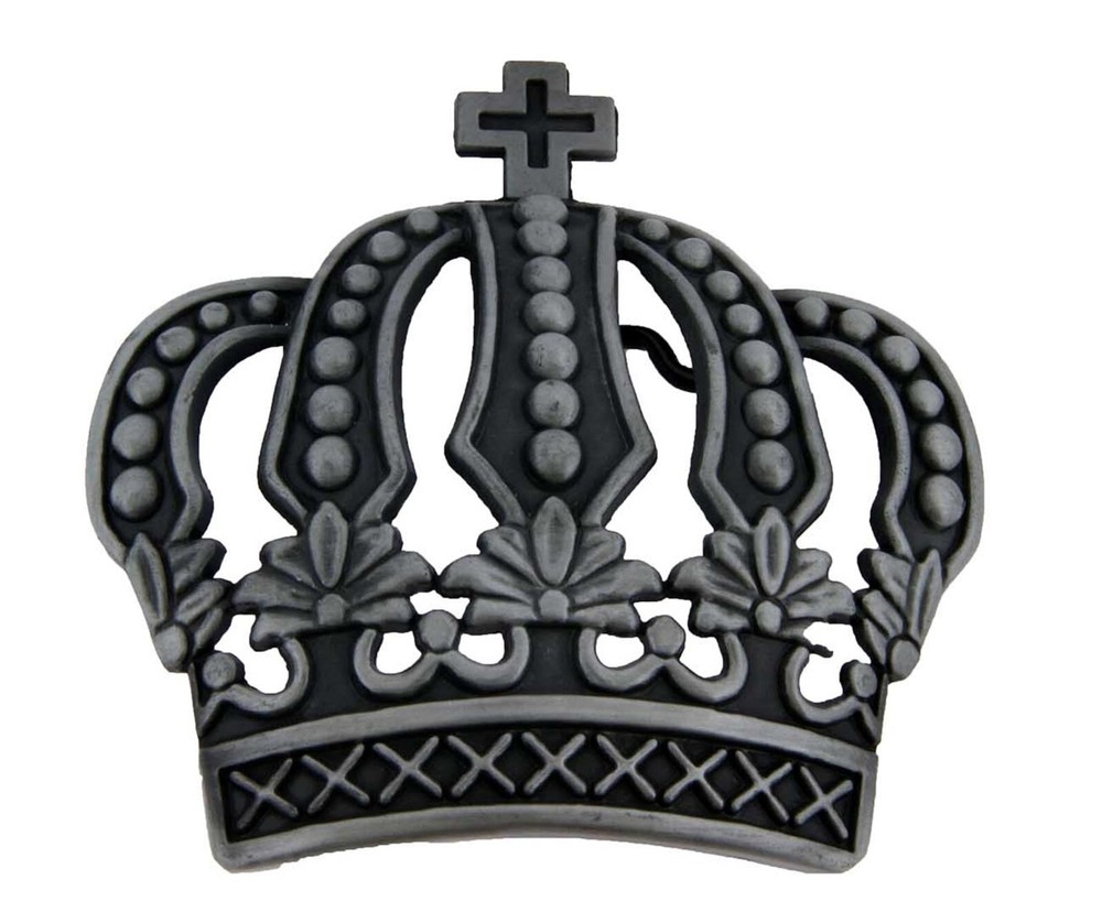Papa Crown Belt Buckle New Men Women Fashion Antiqued Finished Rare Chopper Girl