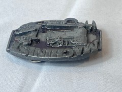 1987 Siskiyou Buckle Co Belt Buckle Machinist R-50 Williams Oregon USA