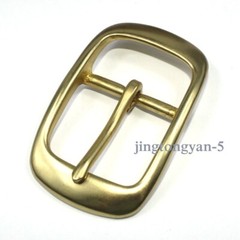 Solid Brass Belt Buckle Men&rsquo;s Pin Belt Buckles Fits For 1.5 inches Belt