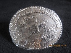 Hesston Vintage Rodeo Belt Buckle 1988 METAL Original Wrap National Finals 4×3