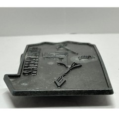 Pennsylvania State Shape Safety Award Belt Buckle Industrial Mining