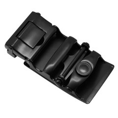 Fashion Men Classic Black Metal Automatic Buckle Ratchet Belt Buckle 3.5cm Width