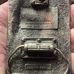 Pewter Belt Buckle Mac Pro Tools Limited Ed 3rd in Series fits 1.75&Prime; Belts