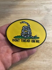 Don’t Tread on Me Belt Buckle Military Snake Gadsen Collector Patriot Snek USA
