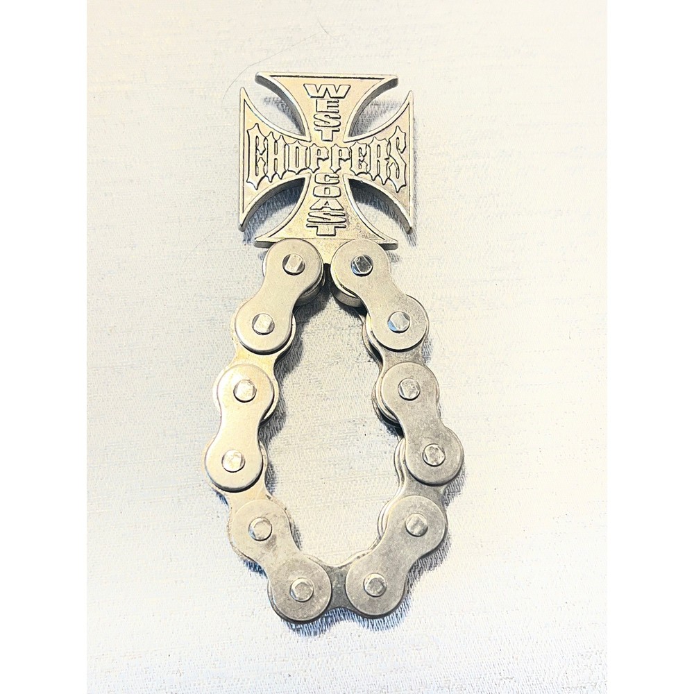 Jesse James West Coast Choppers Acc Biker Chain Iron cross Bottle opener