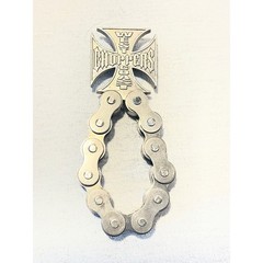 Jesse James West Coast Choppers Acc Biker Chain Iron cross Bottle opener