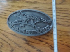 The Galloping Goose Rio Grande Southern Railroad American Pewter Works EC