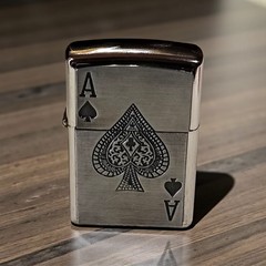 Poker Ace Lighter Belt Buckle Combo | Detachable Buckle | Fits 36–40 | $29.99