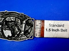 Championship Rodeo Bull Riding Rider Champion Trophy Award Cowboy Belt Buckle