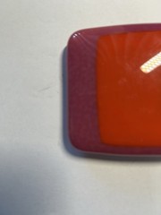 Neon Multicolored Retro Vibe Rectangular Belt Buckle
