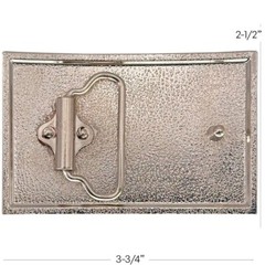 USA Flag Patriotic Belt Buckle Full Color Metal Buckle