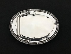 (MADE BY ORDER)MEN BELT BUCKLE HANDMADE STAINLESS STEEL WESTERN STYLE GUN KIMBER