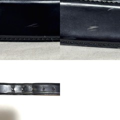Louis Vuitton Pre-Owned Men&rsquo;S Leather Belt Gold Black