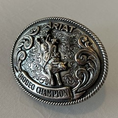 Ariat Youth Western Belt Buckle Bull Rider Rodeo Champion Kids
