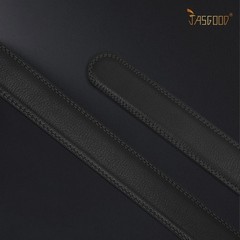 JASGOOD Ratchet Belt Replacement Strap 1 Suit Pant Size 44&Prime;-50&Prime;, A-black