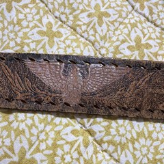 Vintage Bergamot 1994 Flying Eagle Pewter Belt Buckle Handcrafted USA Original!!