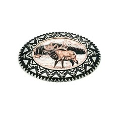Western Belt Buckles Men Bear/Native/Deer/Wolf/Elk/Horse/Eagle/Train/WolfCowboy