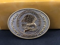 Belt buckle North American Hunting Club Life Member