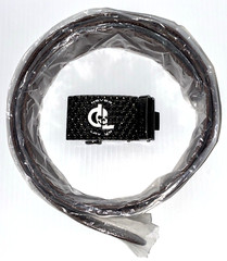 Golf Belt Buckle & Brown Leather Belt Removable Magnetic Ball Marker Rachet