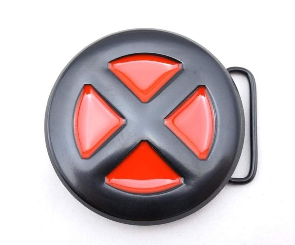 Main Street 24/7 Marvel&rsquo;s X-MEN Red/Black Logo Metal w/ Small, Black/Red