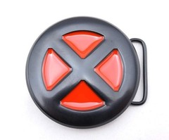 Main Street 24/7 Marvel&rsquo;s X-MEN Red/Black Logo Metal w/ Small, Black/Red