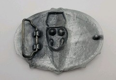Cowboy Skull Belt Buckle Western Gothic Biker Style Snake Guns Rodeo Punk