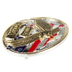 American Eagle Belt Buckle Men Western Cowboy Motorcycle Riding