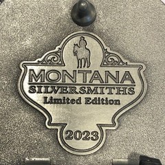2023 Pendleton Whisky Belt Buckle Montana Silversmiths Let ‘er Buck Rodeo NEW