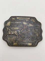 America&rsquo;s Heroe&rsquo;s Fire Dept., Boston Brass Belt Buckle