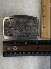 Cat Rail Gang Belt Buckle Railroad Caterpillar Very Sturdy Solid Metal