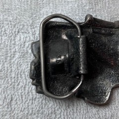 Vintage 1980 Great American Buckle Co Tow Truck Belt Buckle Made in USA 235