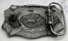 1996 NRA National Rifle Association Of America 125 Years Belt Buckle USA