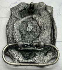 1996 NRA National Rifle Association Of America 125 Years Belt Buckle USA