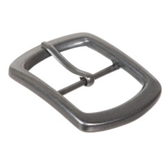 1 3/4&Prime; (44 mm) Nickel Free Center Bar Single Prong Oval Belt Buckle