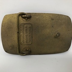 VTG Drexel Industries Inc Solid Brass Belt Buckle Provo Utah Dyna Distribution