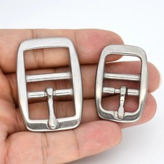 Stainless Steel Belt Buckles Tongue Pin Belt Buckle Fits For 1.5 INCHES Belt NEW