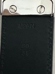 Louis Vuitton Pre-Owned Damier Black Leather Switching