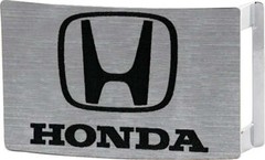 Brushed Silver Honda Rock Star Buckle Official Licensed