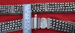 vintage antique ethnic old silver belt belly chain hip chain body chain jewelry