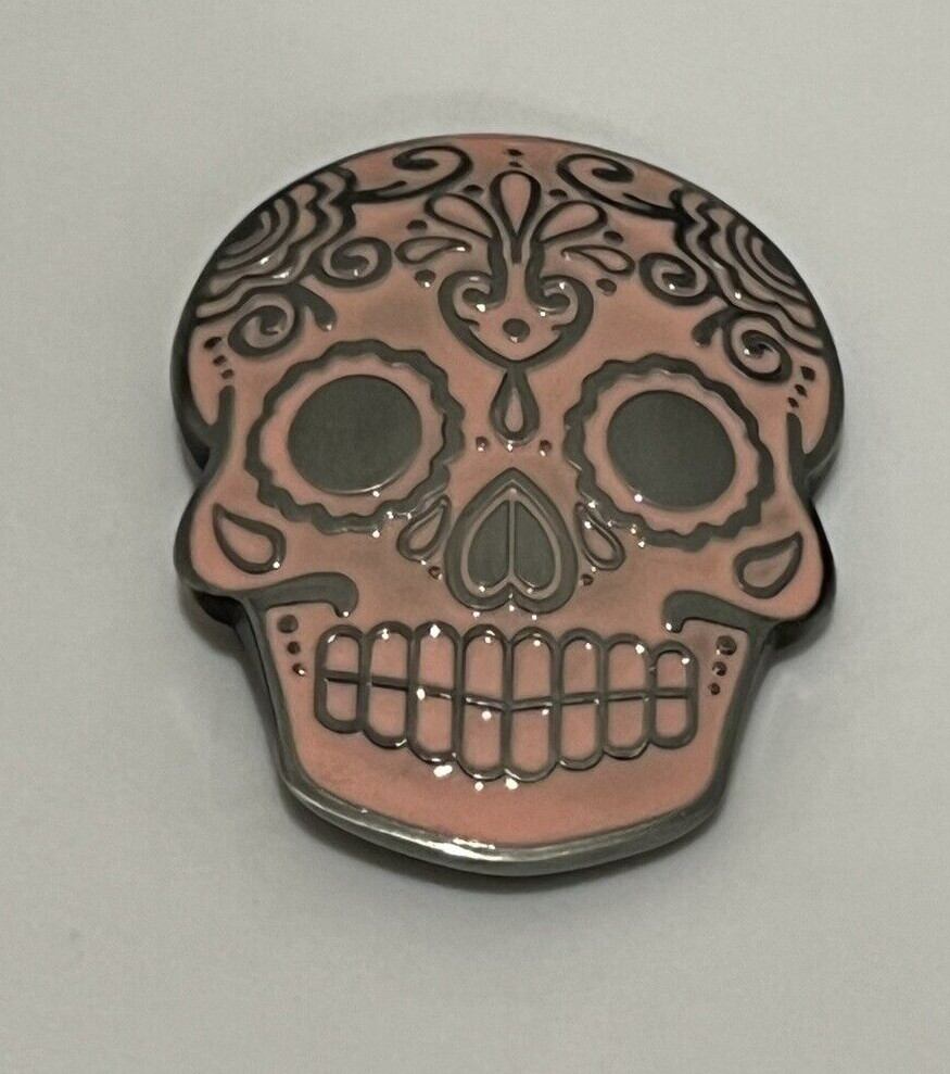 Pink Skull Belt Buckle Katrina Dia De Muertos Day of the dead Cartoon Cool