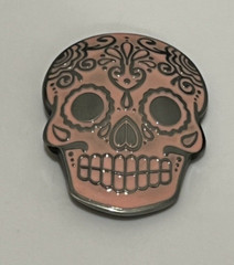 Pink Skull Belt Buckle Katrina Dia De Muertos Day of the dead Cartoon Cool