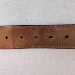 Louis Vuitton Pre-Owned Damier Sainteur Belt Gold 95Cm 5