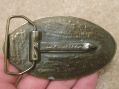 Vintage 70&rsquo;s Honda Dirt Bike Men&rsquo;s Belt Buckle