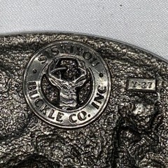 Elk Belt Buckle Siskiyou Buckle Co Williams Oregon 1983 Model Y-27