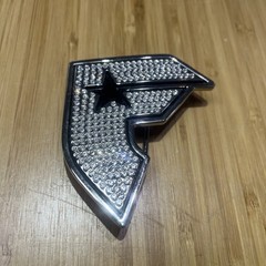 Famous Stars And Stripes Belt Buckle Bling F Logo