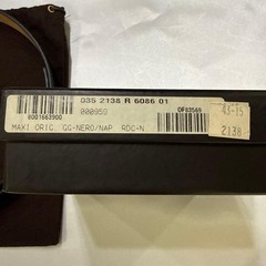 GUCCI Pre-Owned Vintage Leather Belt Black Gg Logo