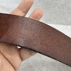 RedHead Belt Mens Size 34 Brown Leather Work Buckle Distressed Worn Classic