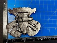 MUSIC Skull in Fedora Hat Crossed Electric Guitars Musician Rockstar Belt Buckle