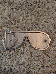 British Flag Sunglasses Belt Buckle, Union Jack Sunglasses Belt Buckle