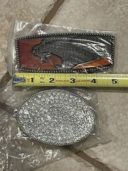 New Blinged Out Belt Buckle And Jaguar Belt Buckle